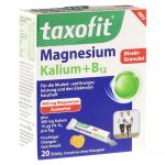 Taxofit Magnesium + Kalium + B12 direkt-granulat (20 шт.)
