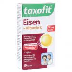 Taxofit Eisen + Vitamin C капсули (40 шт.)